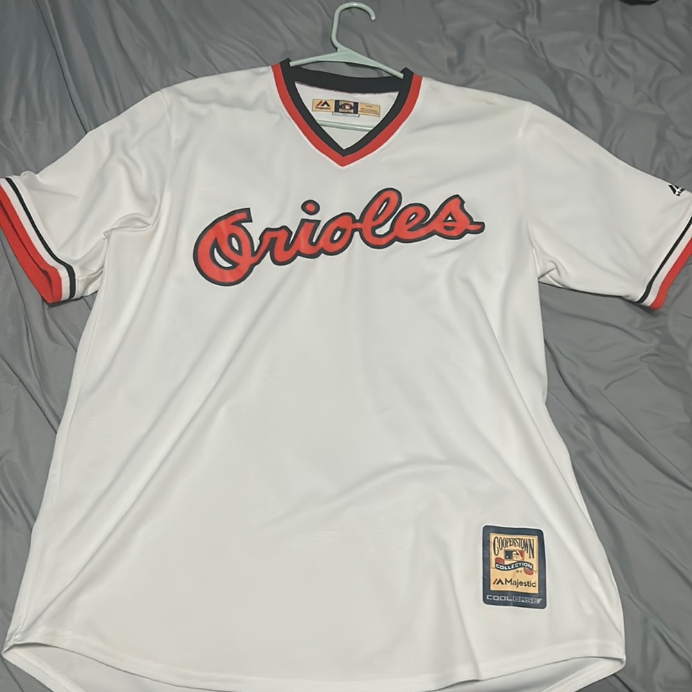 Orioles coopers-town throwback jersey
